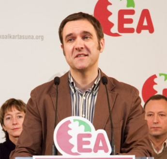 Unai Ziarreta, presidente de EA y candidato a lehendakari